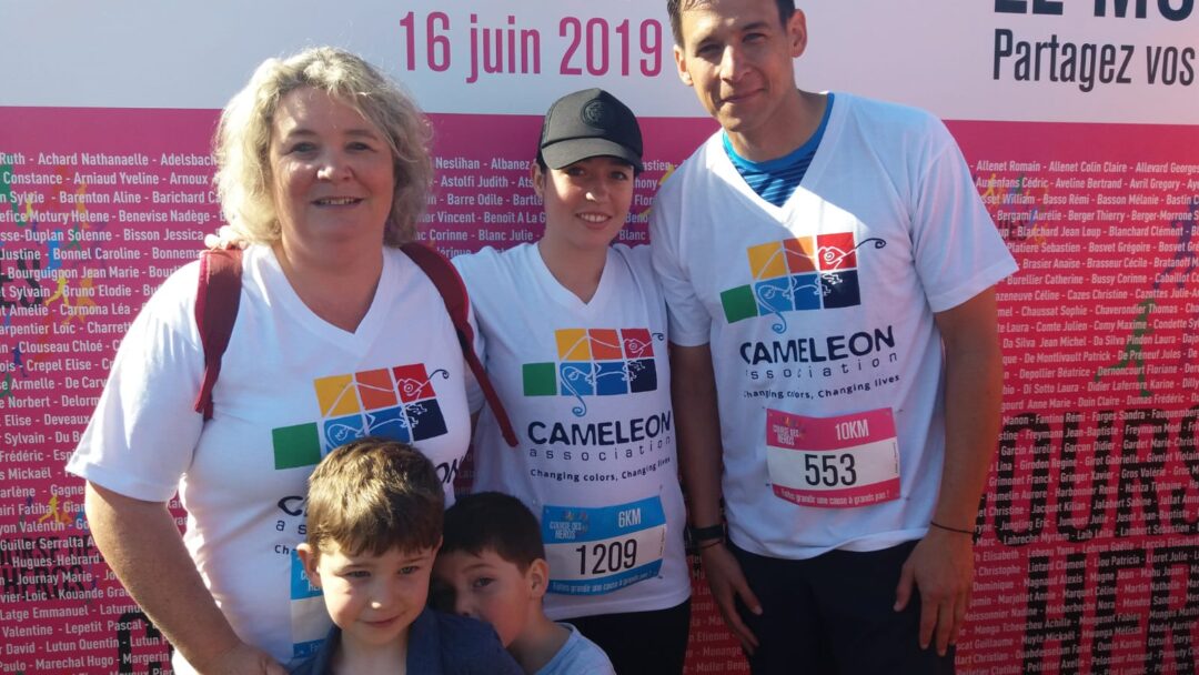 CAMELEON course des héros lyon