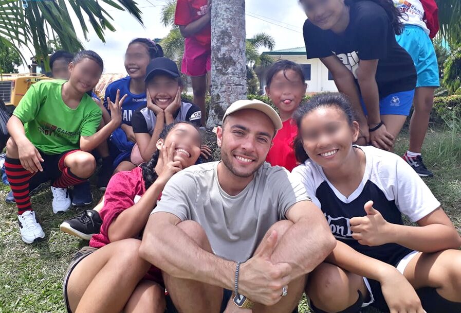 samy avec les filles aux philippines